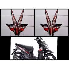 Striping Lis Standar Motor Honda Beat 2014