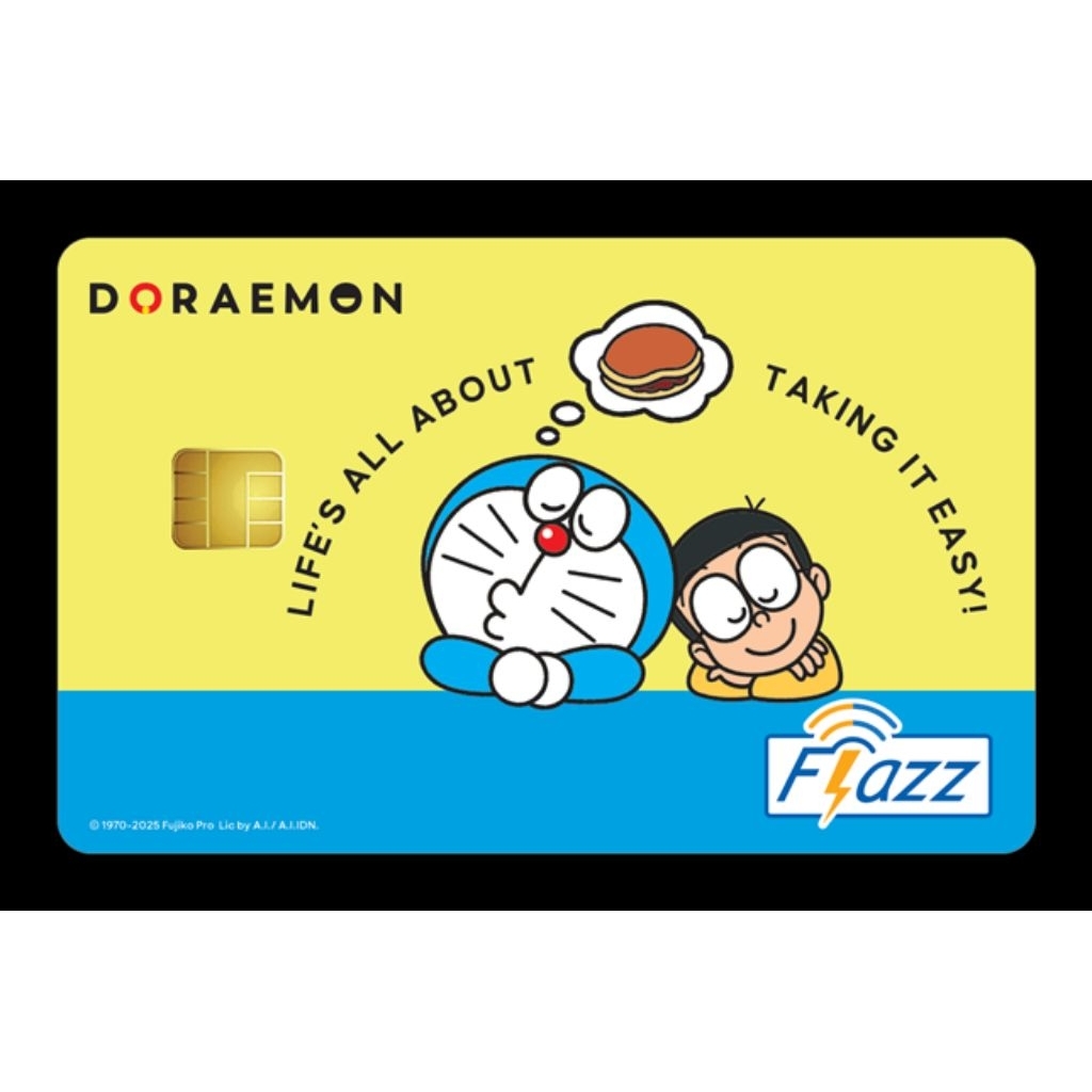 flazz gen 2 Doraemon kuning