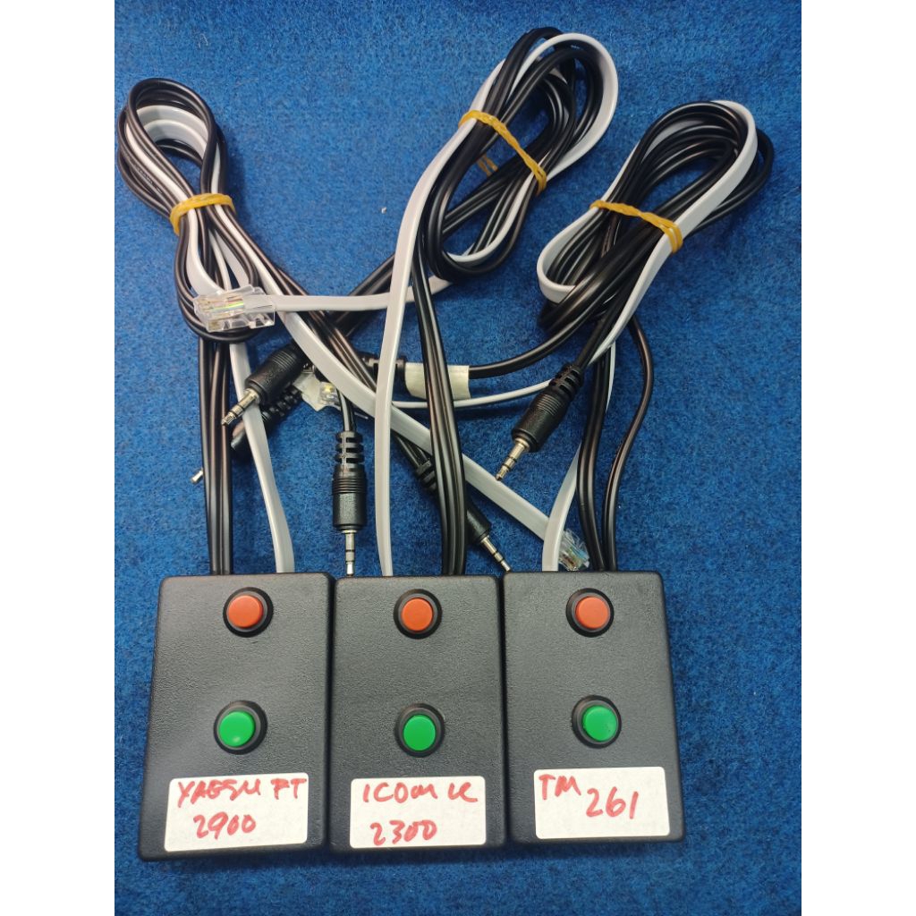 PTT BOX TO SOUNCARD RADIO ICOM KENWOD YAESU