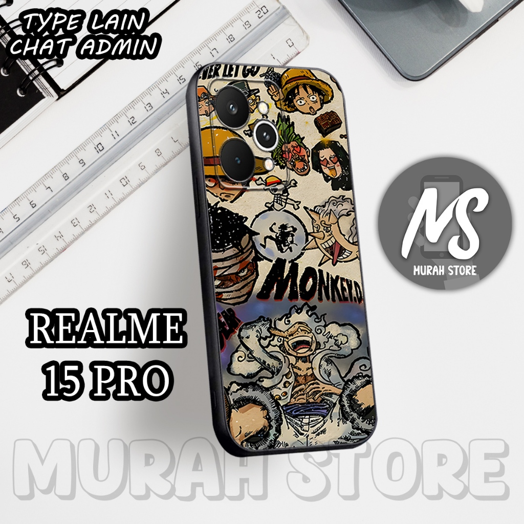 Softcase Karet REALME 15 PRO /MS5/Motif ANIME/Case REALME 15 PRO/Silikon REALME 15 PRO