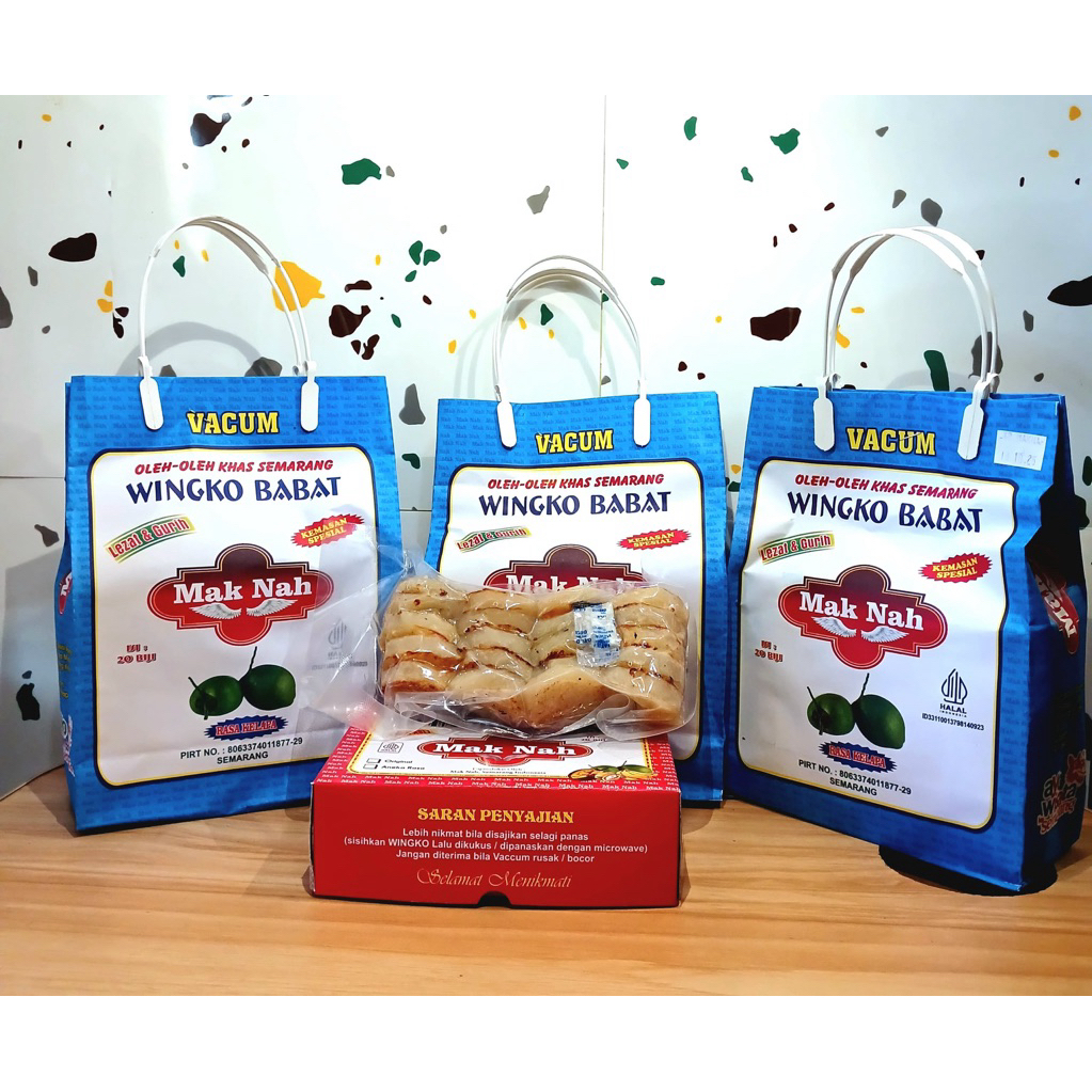 WINGKO BABAT SEMARANG MAK NAH VACUM isi 20 TAHAN 1 BULAN