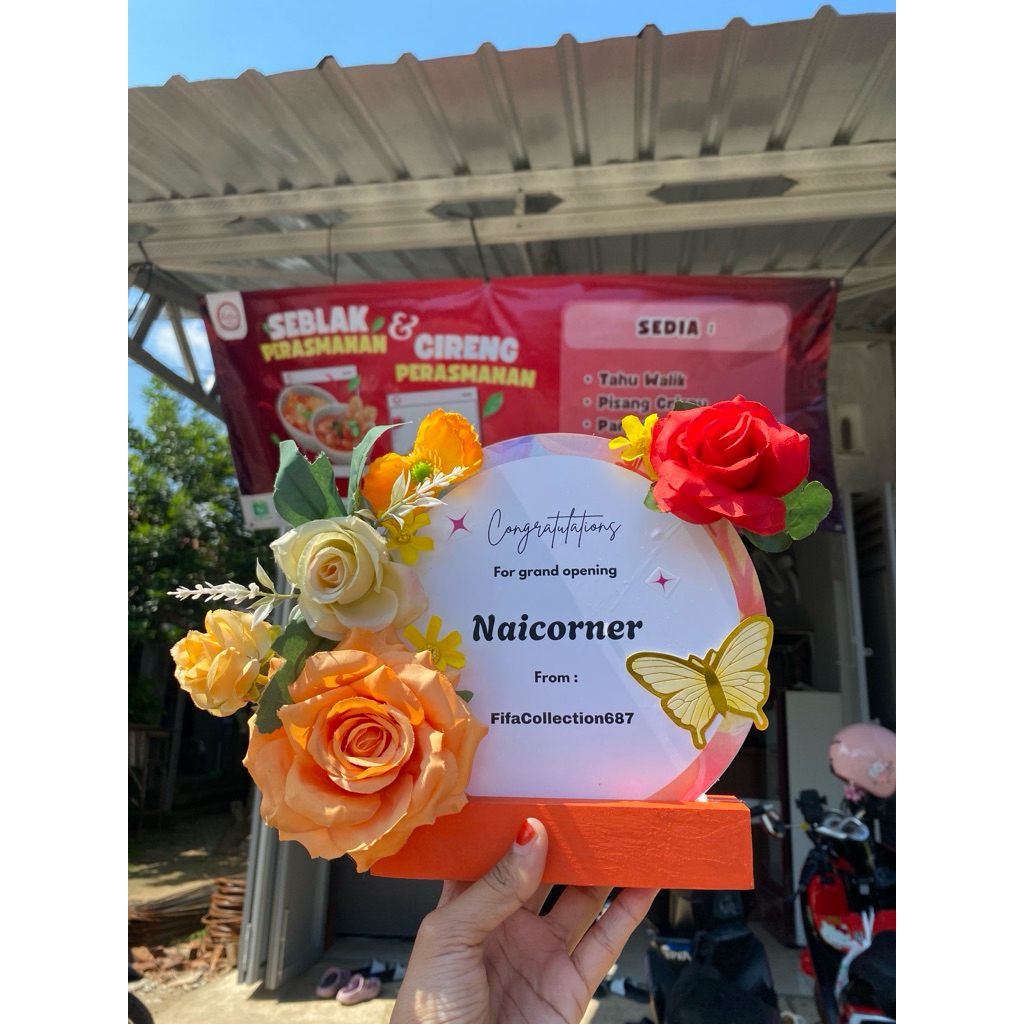 Akrilik mini || akrilik bunga || akrilik custom