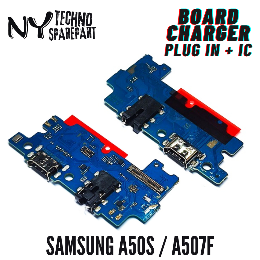 NY BOARD CHARGER + IC SAMSUNG A50S A507F PLUG IN FLEXI CHARGER