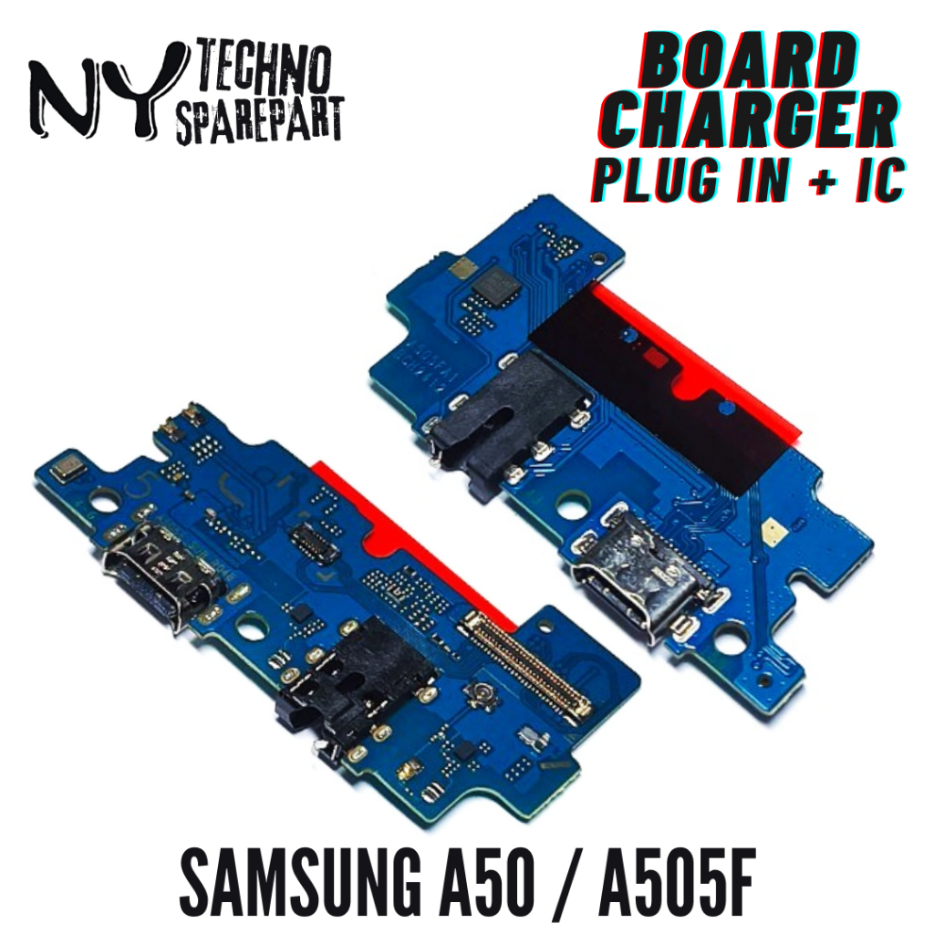 NY BOARD CHARGER + IC SAMSUNG A50 / A505F PLUG IN FLEXI CHARGER