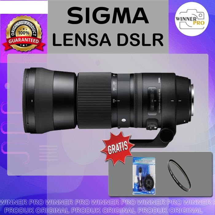 Lensa Sigma 150-600mm f5-6.3 DG OS HSM Contemporary Lens Canon