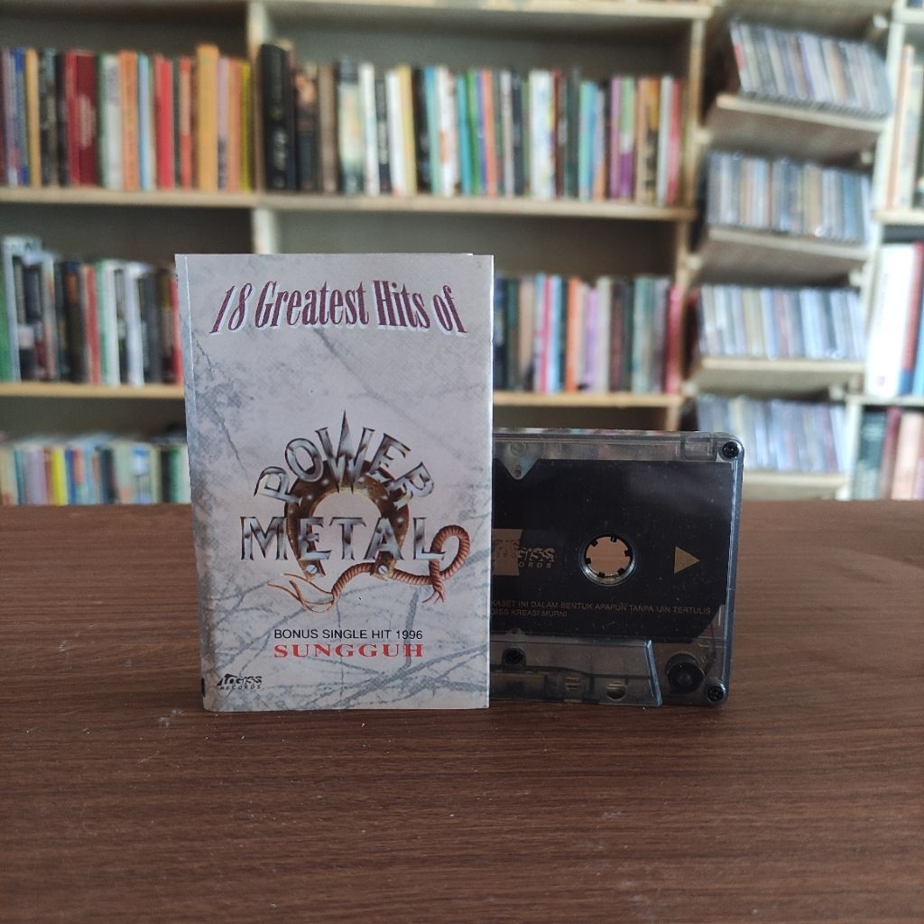 Kaset Pita 18 Greatest Hits Power Metal