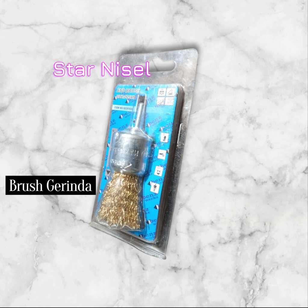 BENZ Mata Bor Sikat Kawat 25 mm Mini / Mini