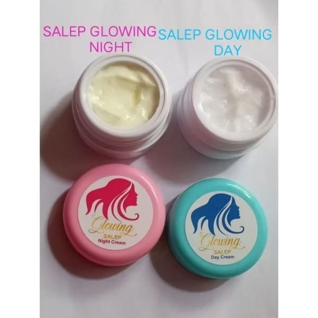 (Paket hemat)Salep Glowing Night+Salep Glowing day