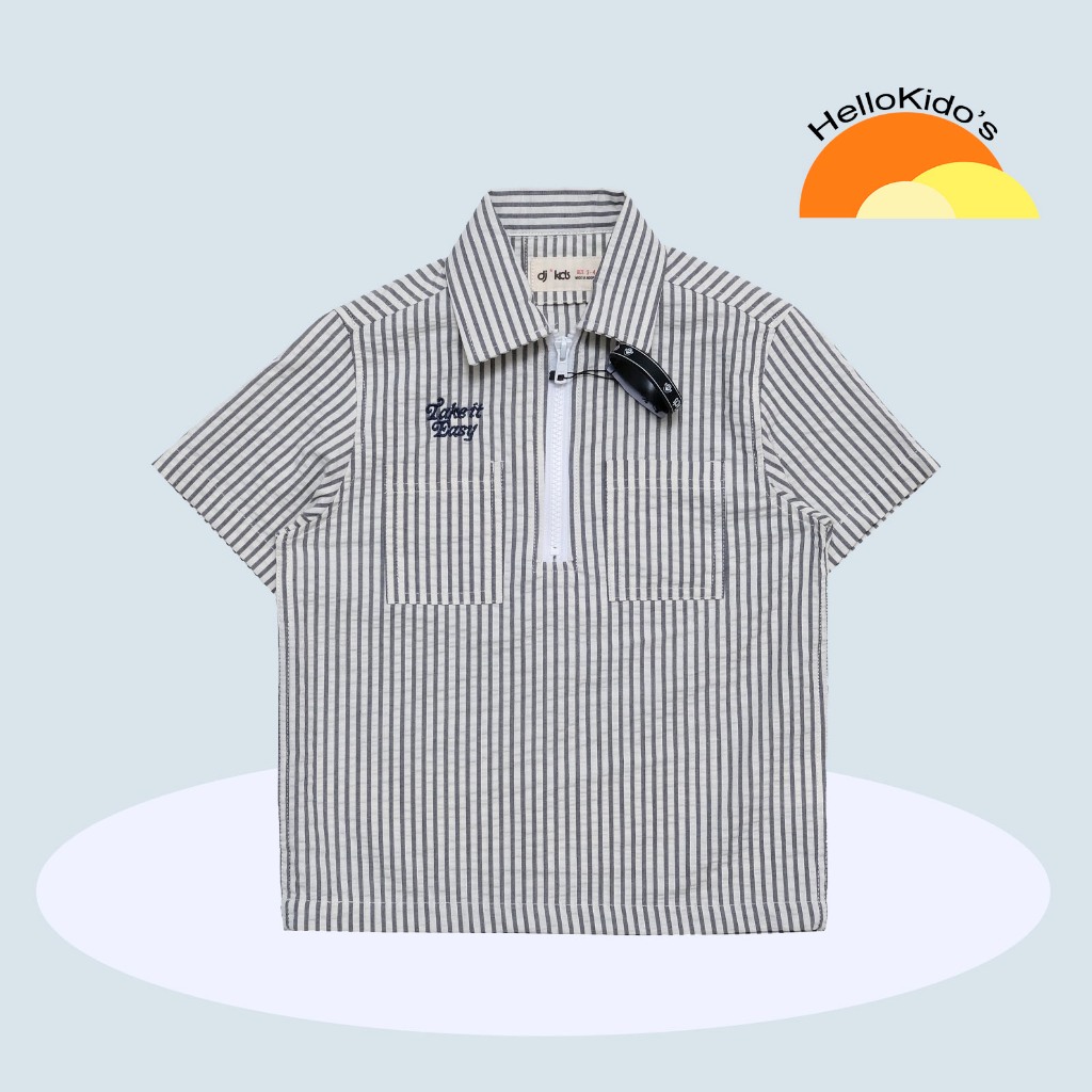 Kemeja Anak Laki Laki | Kemeja Garis garis Anak Laki Laki | Kemeja Oversize Anak Laki Laki | Kemeja 