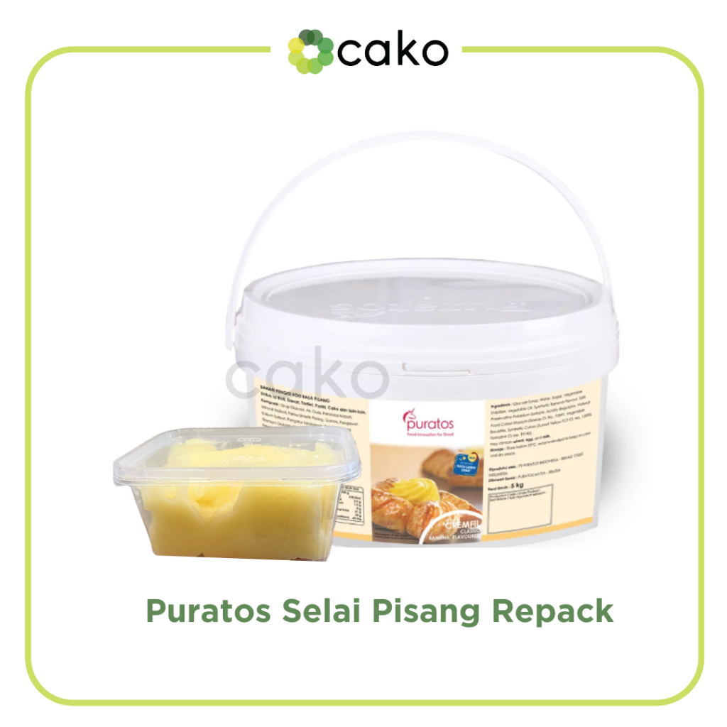 

(REPACK) Selai Pisang Puratos 250gr