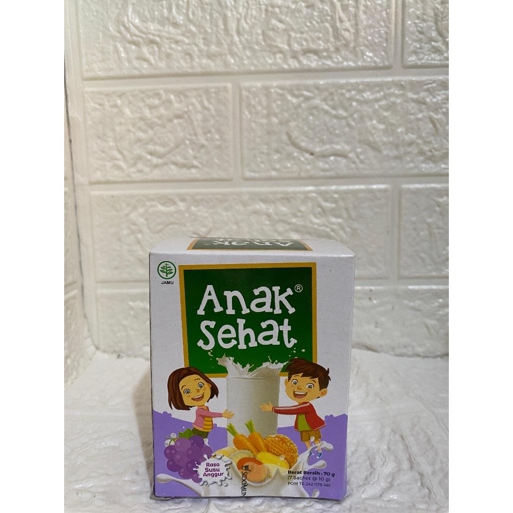 

anak sehat susu angur sachet isi 7