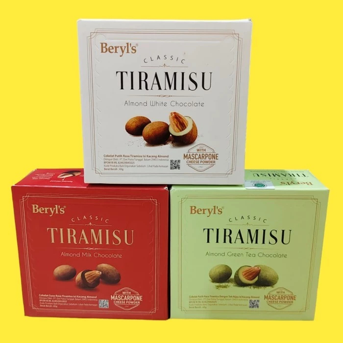 Beryls 100gr BERYL'S TIRAMISU CHOCOLATE IMPORT OLEH OLEH MALAYSIA BERYLS halal hampers lebaran cokel