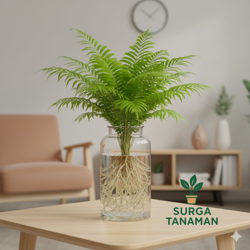 Tanaman media air pakis gibbum / pakis cibung - tanaman pakis gibbum / pakis cibung - tanaman yg bis