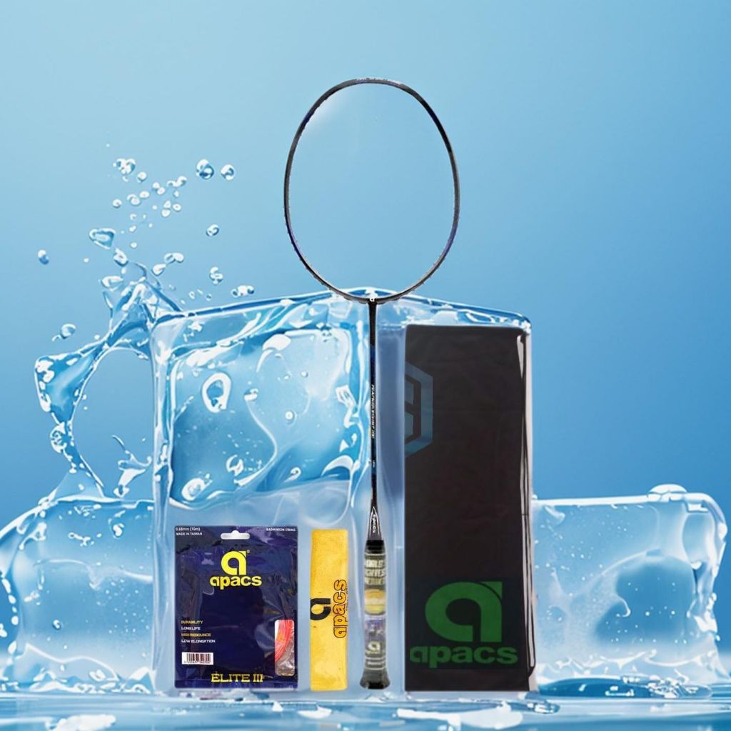 Raket Badminton Apacs Feather Weight 500 Bonus Komplit Apacs Feather Weight 500