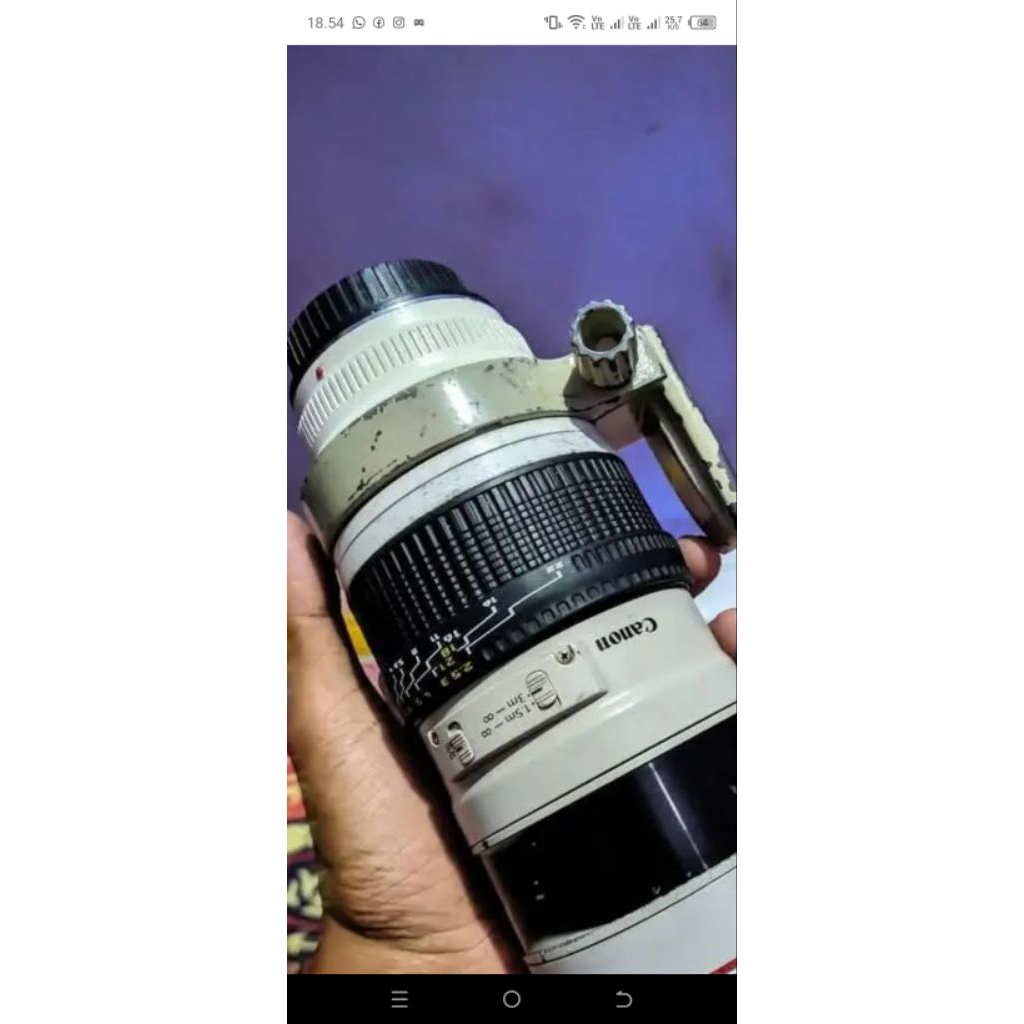 tripod collar bekas canon 70 200 f2.8