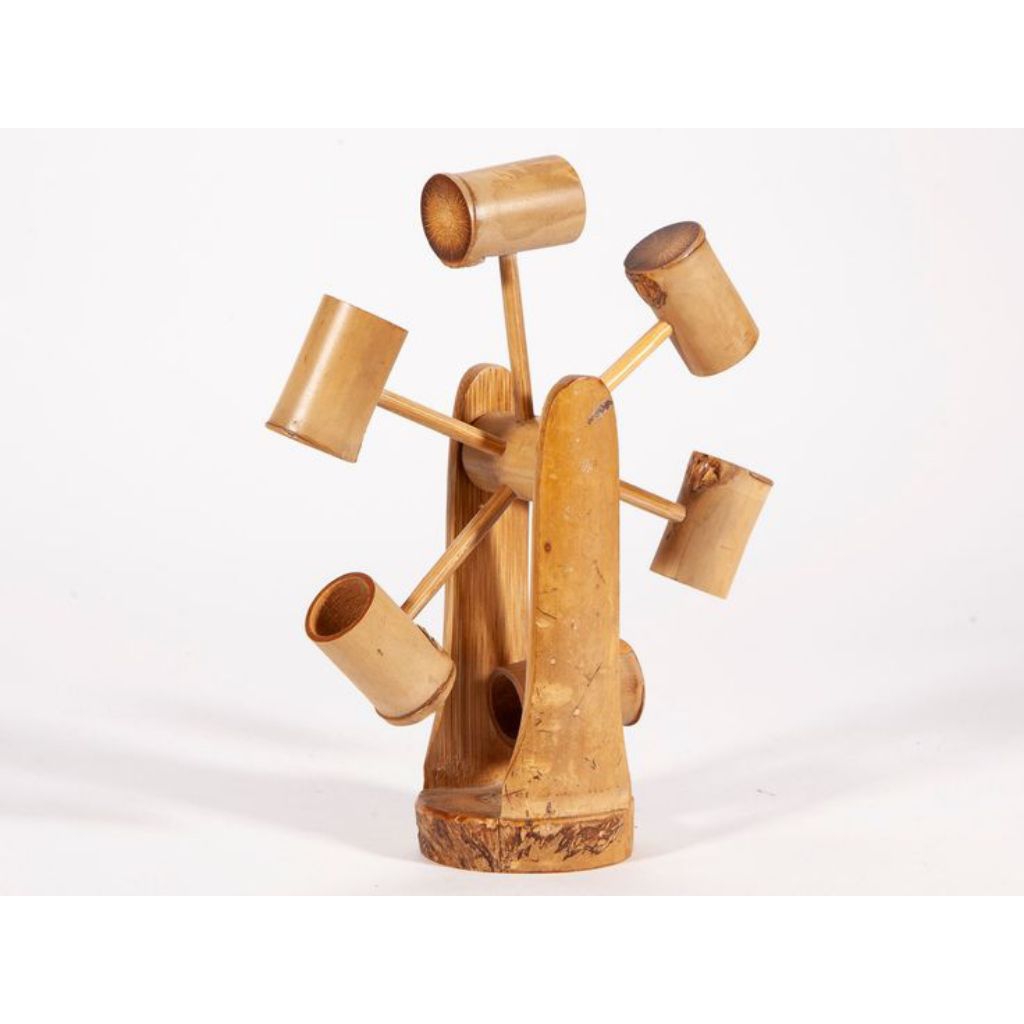 kincir air bambu natural,kincir air mancur aksesoris kolam dan Akuarium acuascape terbaik