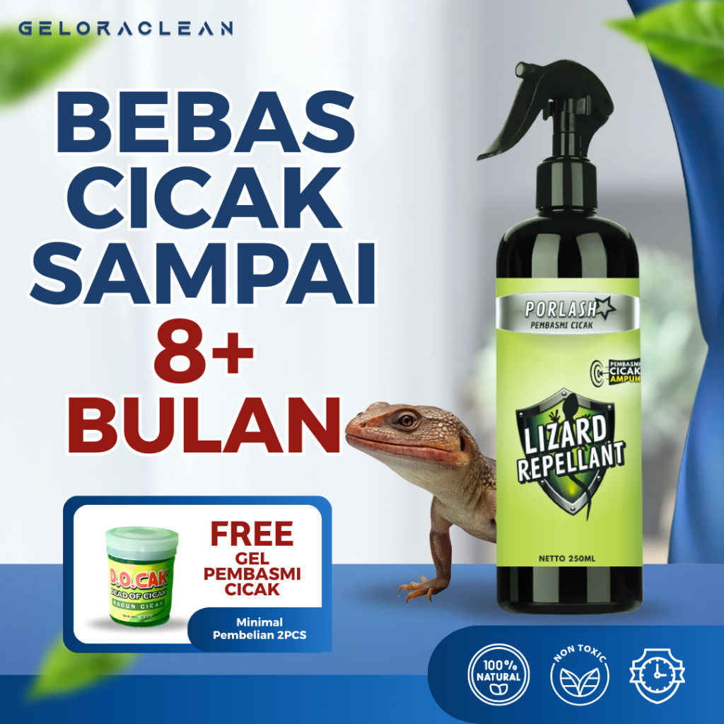 LIZARD REPELLANT Racun Cicak Semprot Efektif Basmi Cicak Pembasmi Cicak Ampuh Solusi Usir Cicak ASLI