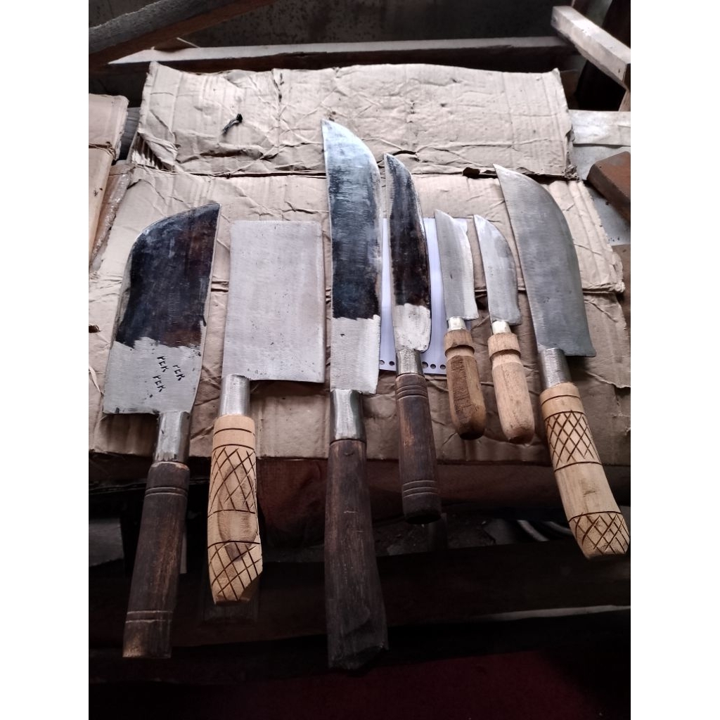 pisau sembelehan,pisau cacah daging ayam+daging sapi