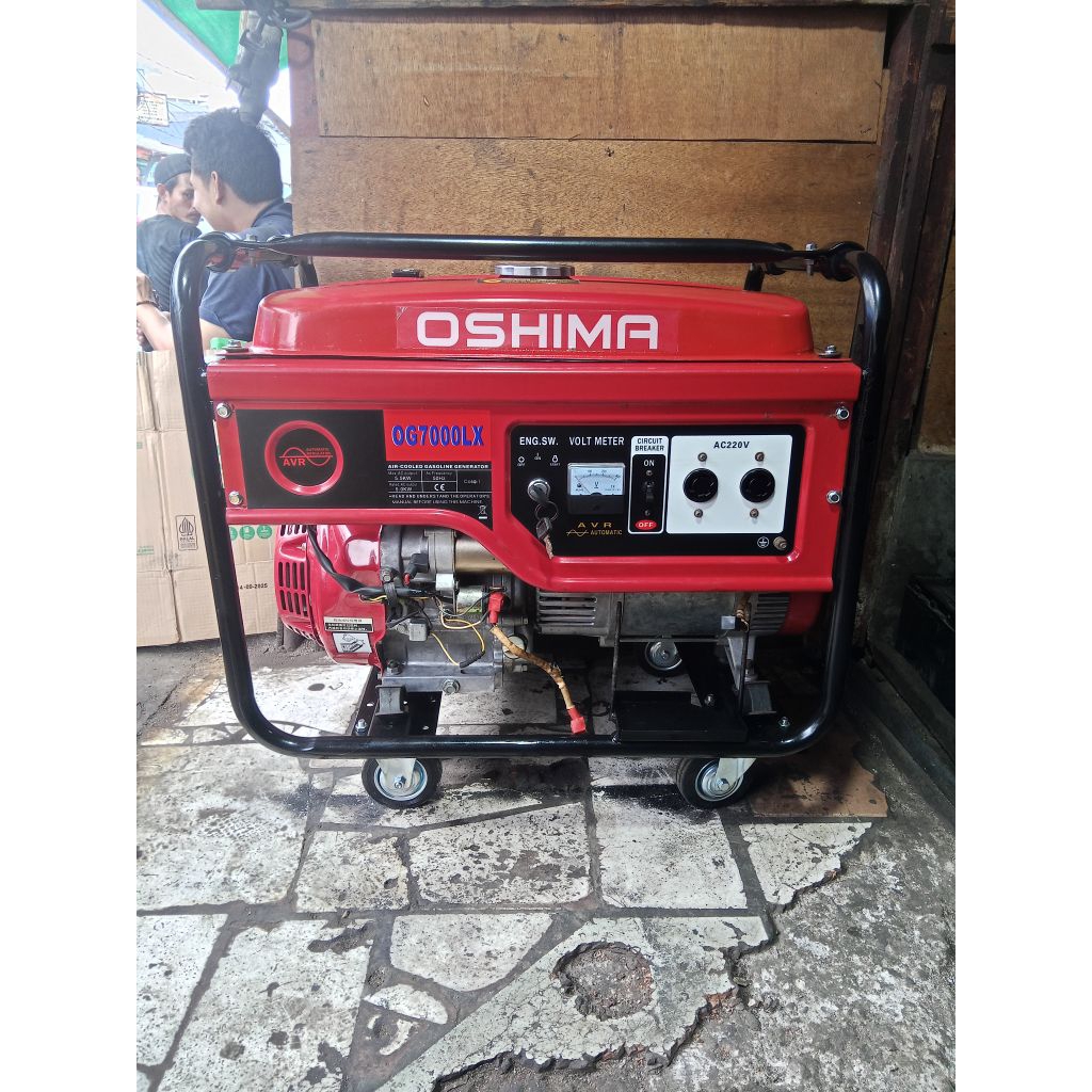 Mesin Genset Honda Oshima OG7000LX/5000 Watt Elektrik starter