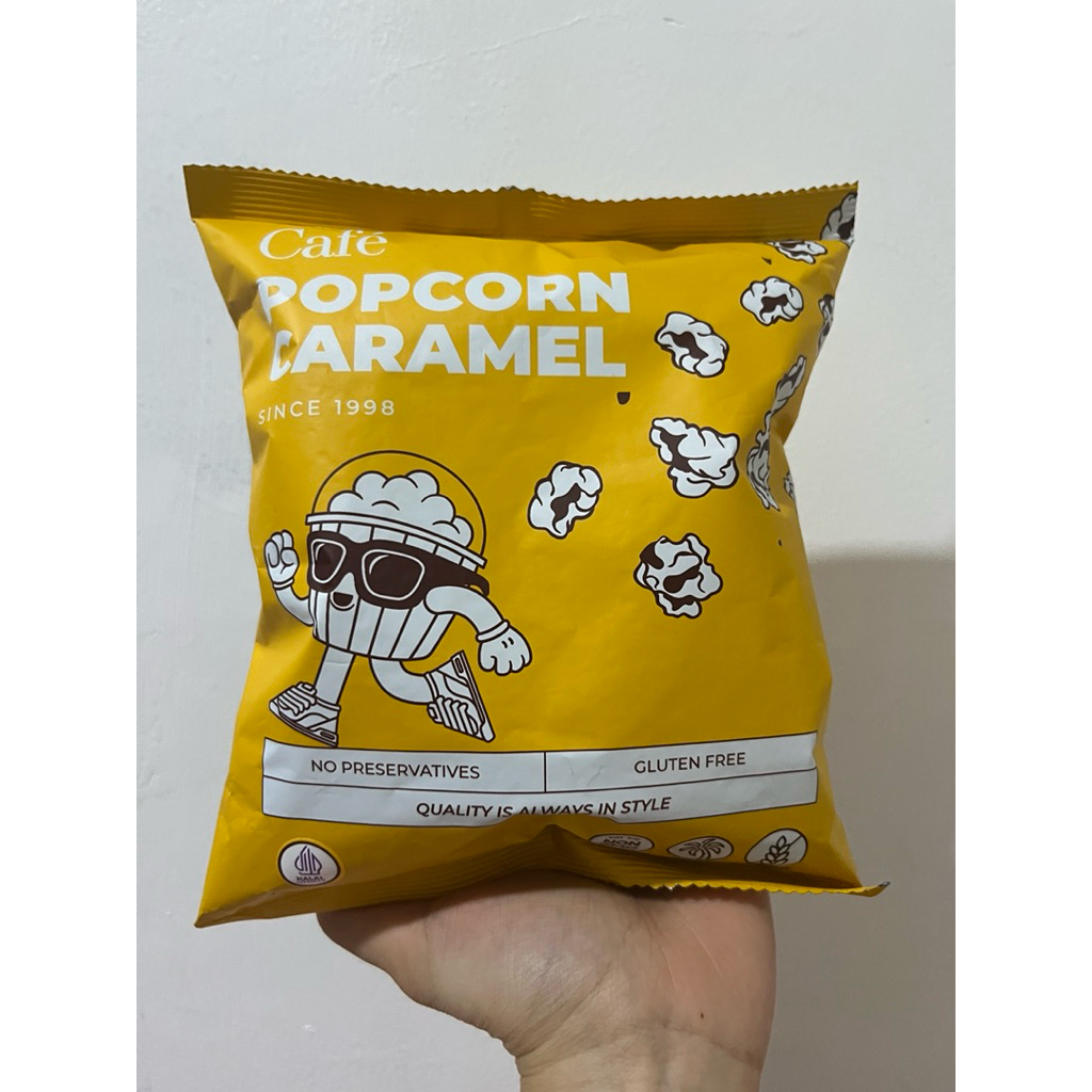 XXI Cafe Popcorn Caramel 80gr