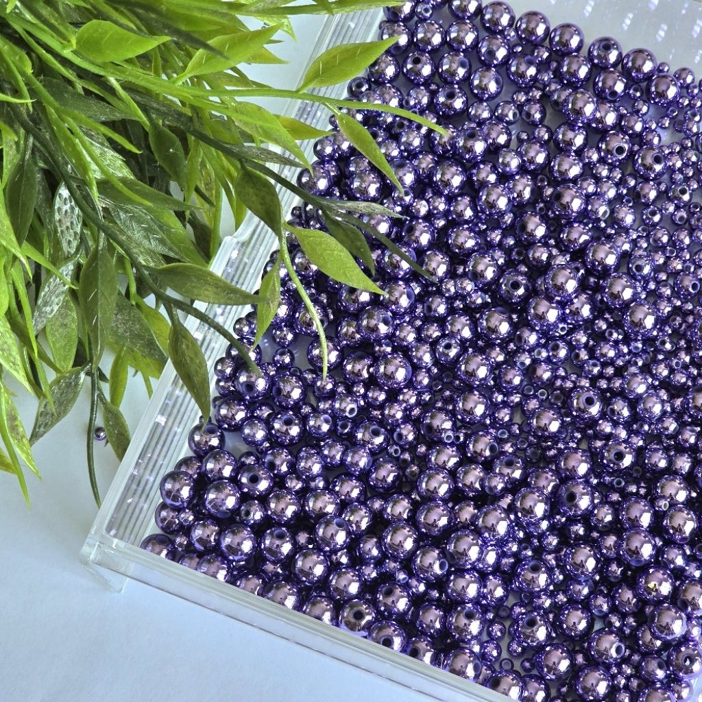 1.PON (450.gram) MUTIARA JEPANG, MUTIARA METALIK JEPANG 4mm