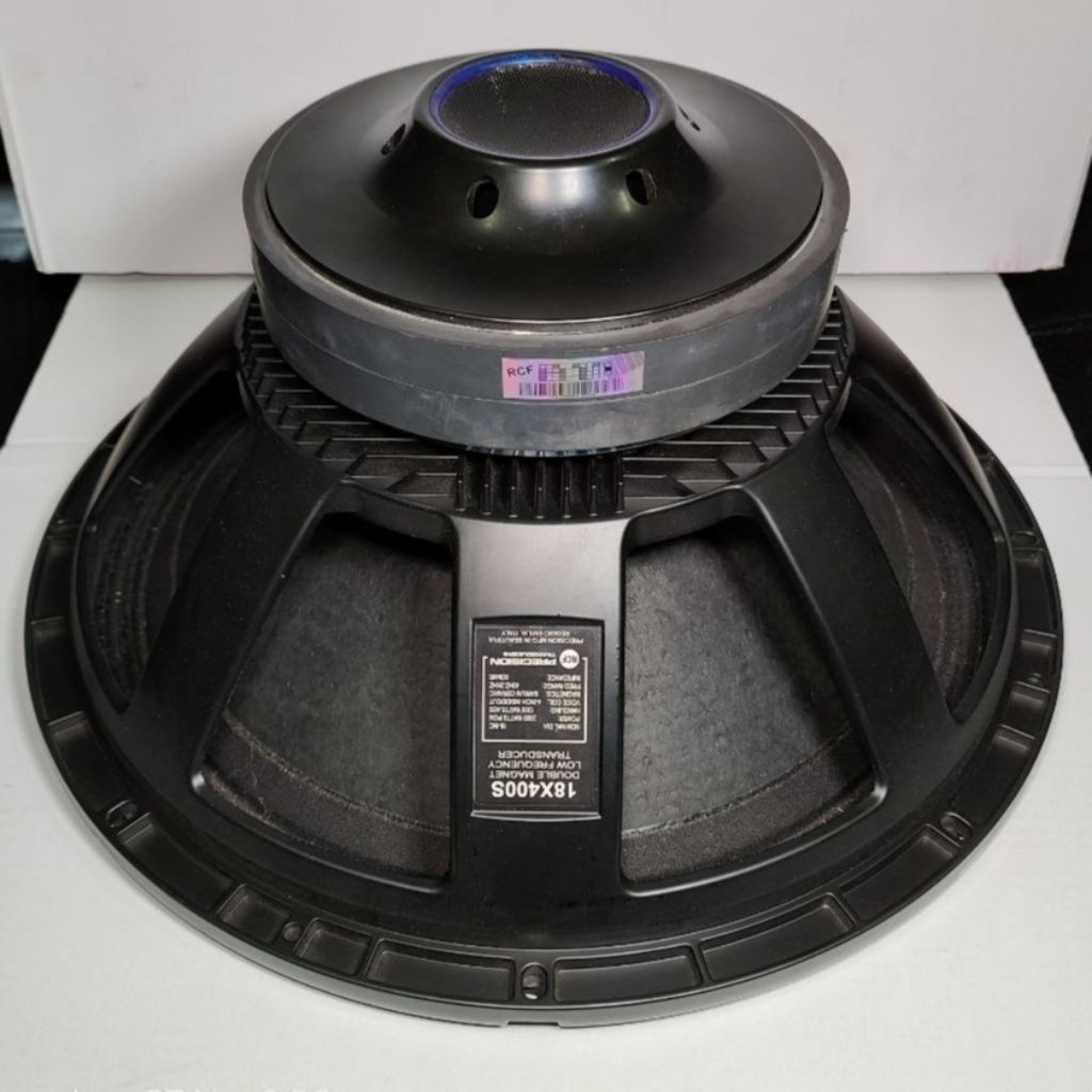 Komponen Speaker / 18 Inch / RCF 18X400S / VC 4 IN / 18 X 400 S 18X400 S X400 Double Magnet / 94 dB 