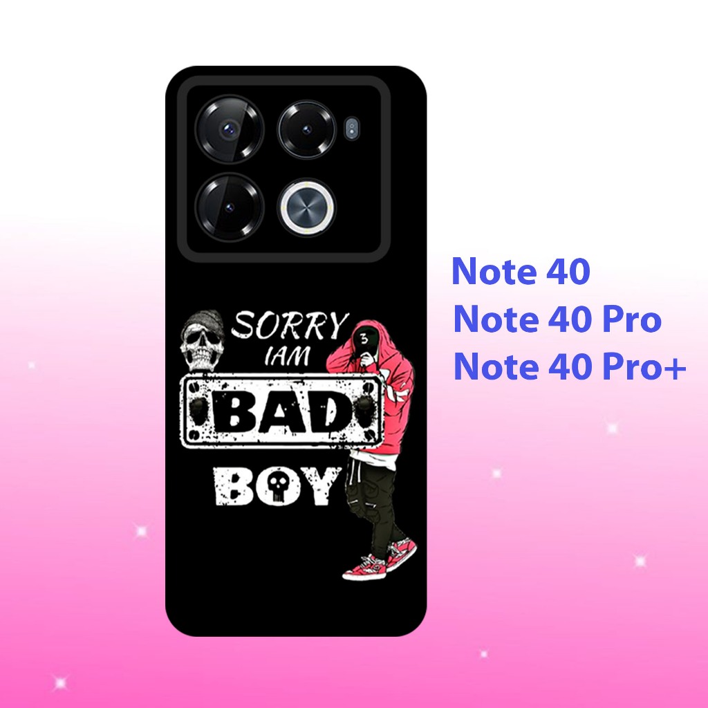 Softcase infinix Note 40 ,infinix Note 40S ,infinix Note 40 Pro ,infinix Note 40 Pro Plus -casing Hp