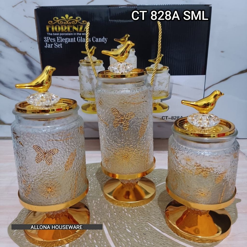 TOPLES KUE KACA TEBAL FIORENZA CT-828 SML