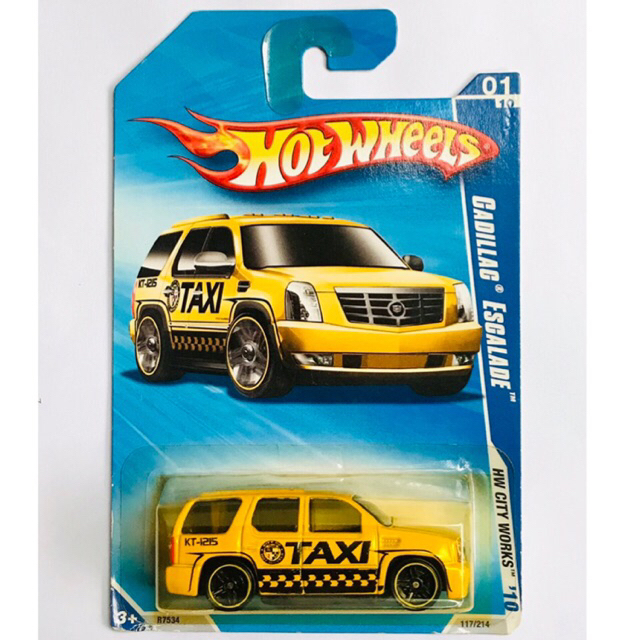 HOT WHEELS - CADILLAC ESCALADE  TAXI