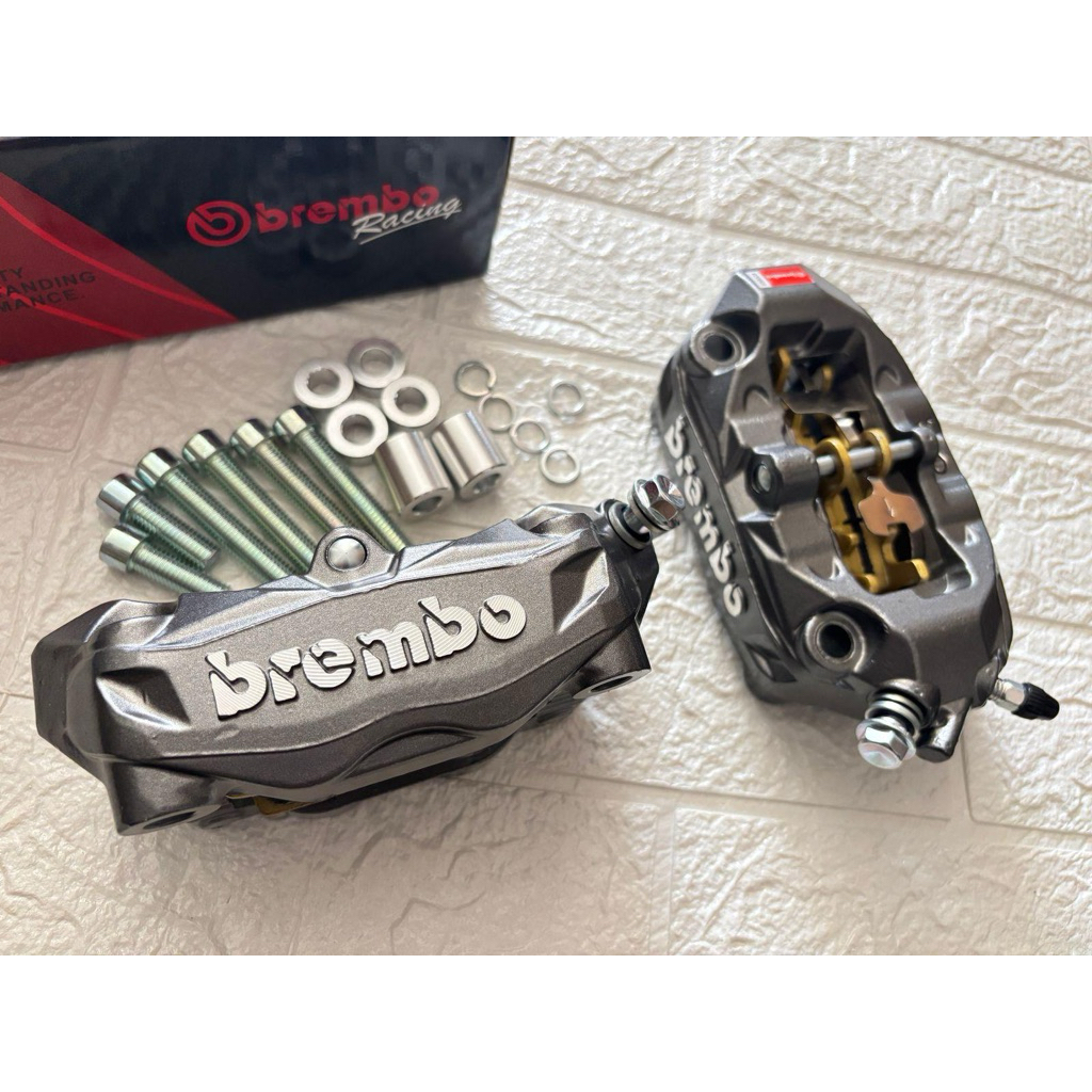 kaliper caliper pala babi brembo m432 BIG 4piston kaliper pit100 m3 m432 set breket kaliper pnp mp t