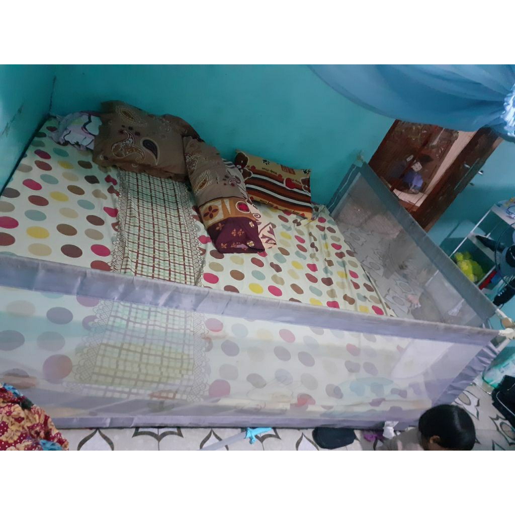 baby bedrail pembatas pagar tidur bayi merk GOTO uk 180x200 (Second)