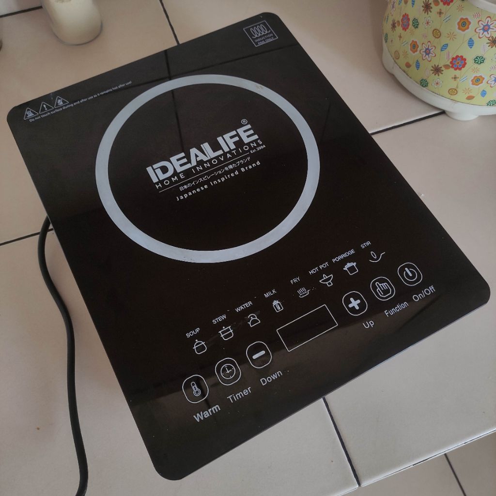 Preloved Mulus Kompor Idealife dan Pan Teflon Ikea 24cm Original