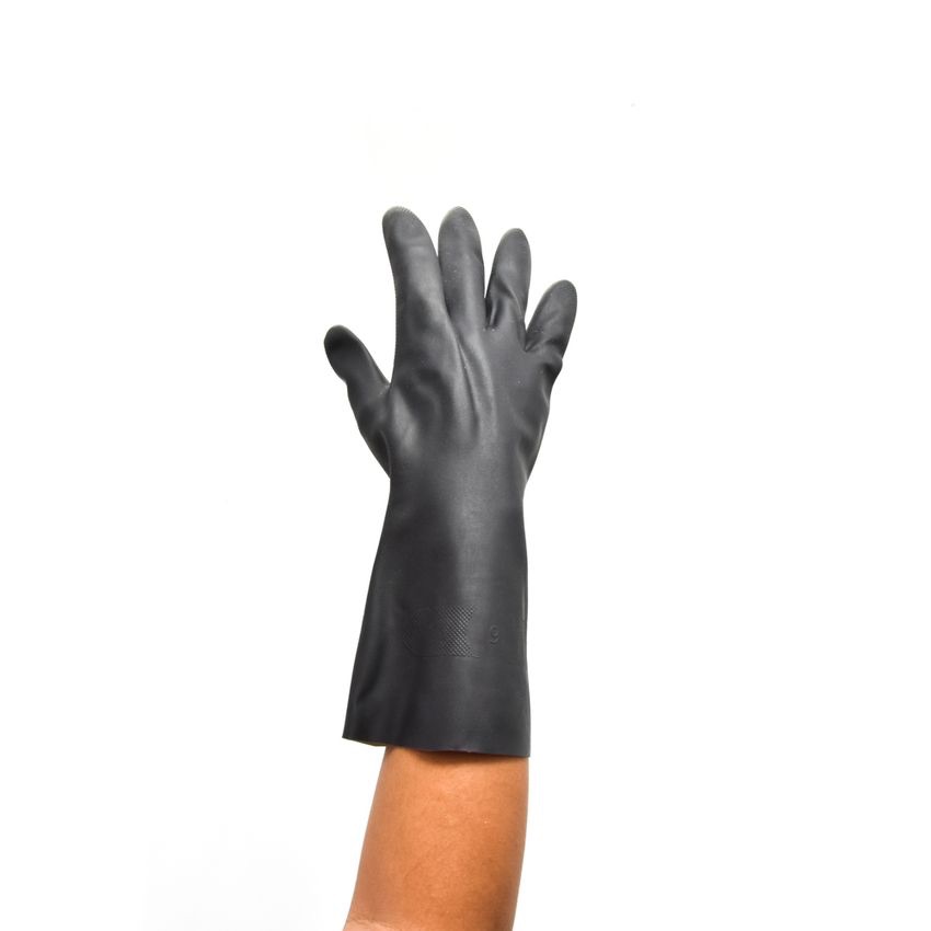 Krisbow Neoprene Safety Gloves (L) Black SRSG407