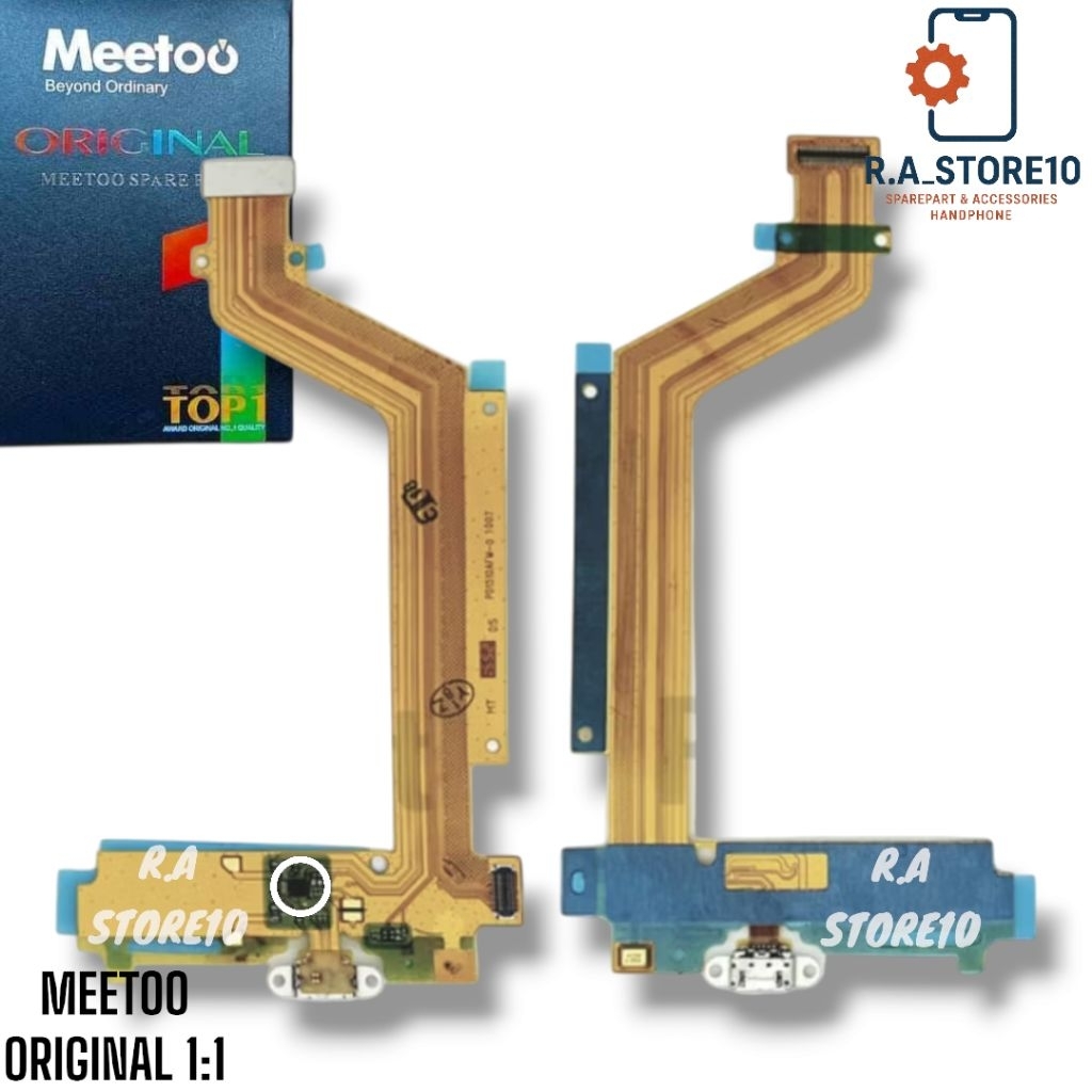 MEETOO Flexibel Charger + IC VIVO Y51 Y51L ORIGINAL 1:1 + MIC Full Komponen Aisi - Flexi Flexible Fl