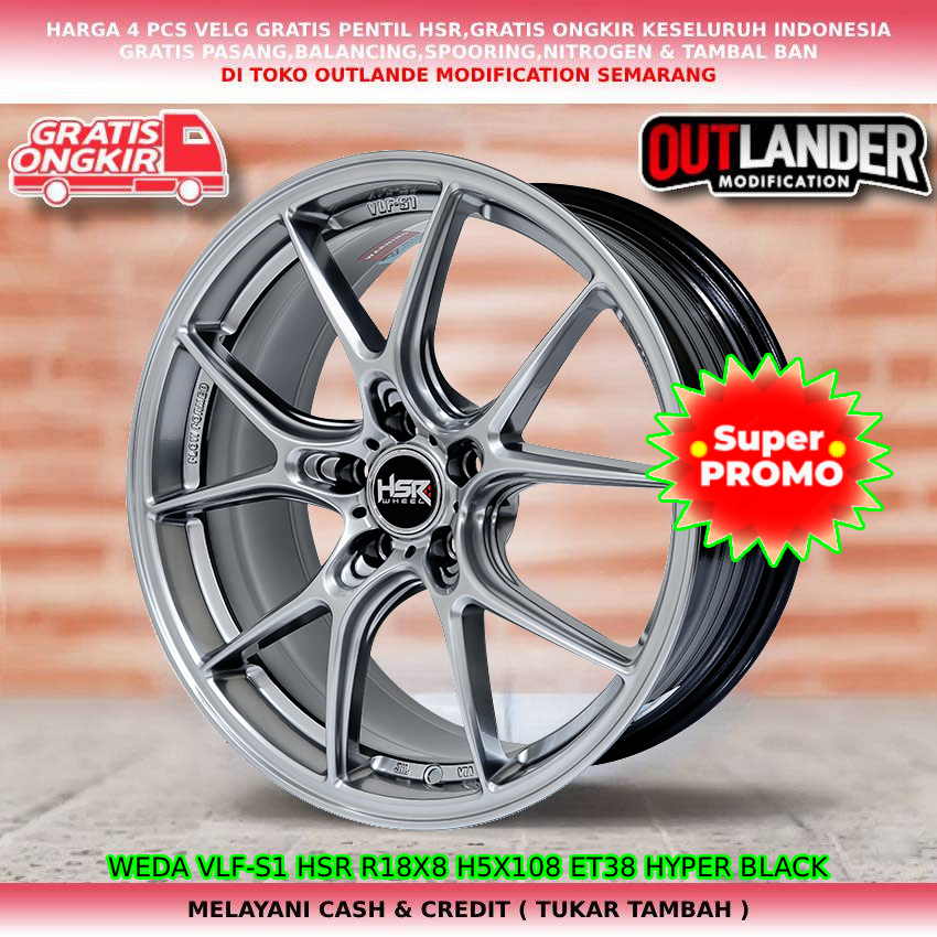 Velg Mobil Chery Tiggo 5X| Tiggo 7 Pro| Tiggo 8 Pro| Omoda 5| Chery J6| aecoo J7| dll hsr weda R18