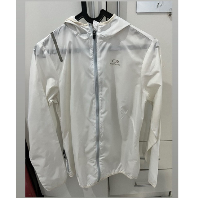 jaket olahraga uv running Kalenji uk M Preloved