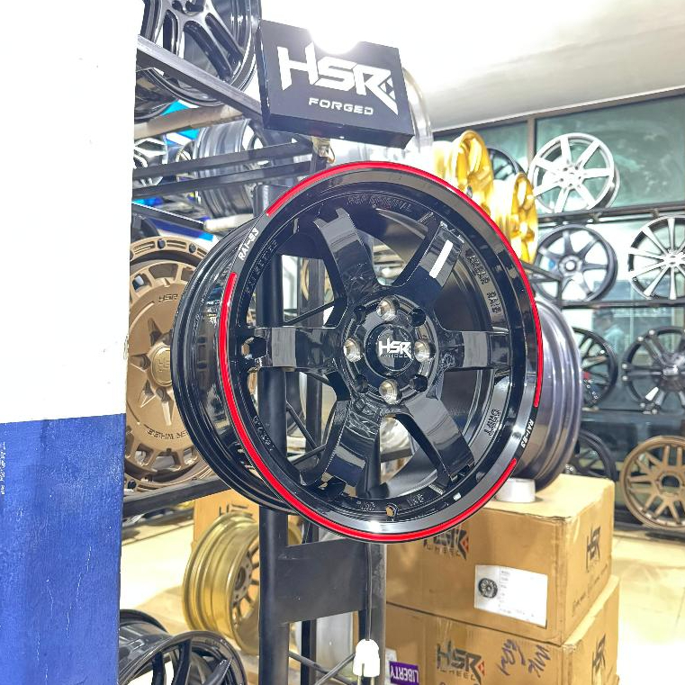 Pelek Mobil Racing TE37 Ring 16 HSR RAI-S3 R16 Buat Calya,Jazz,Avanza,Xenia,Mobilio,City,Vios,Brio