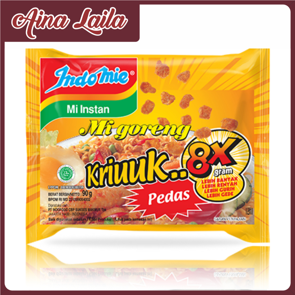 

Indomie Mi Instan Goreng Kriuk 84 g