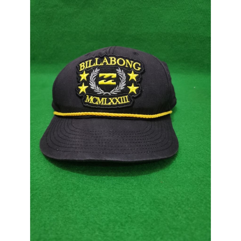 topi vintage tali kapal billabong