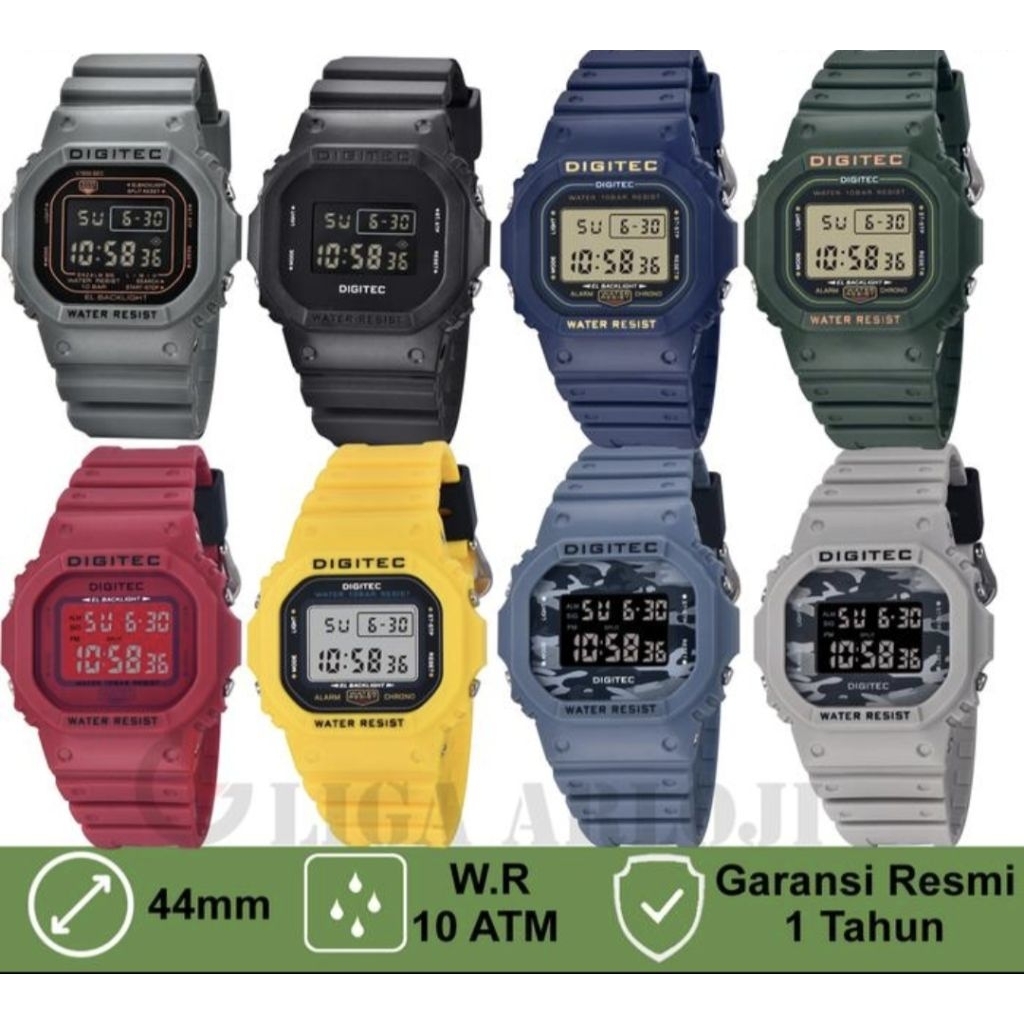 Digitec 6024 Digital Jam Tangan Pria Original