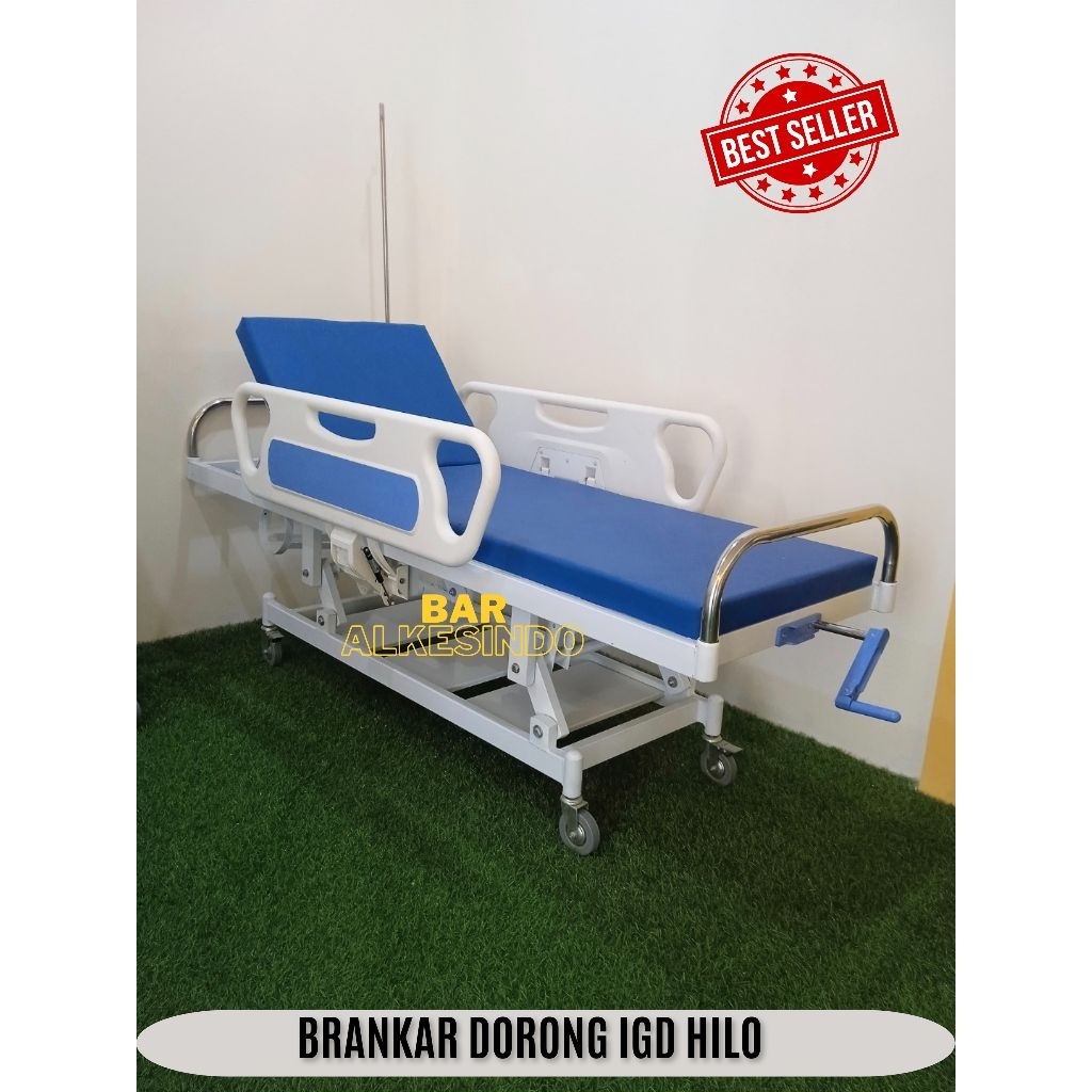 Brankar IGD | Brankar Hilo | Brankar Dorong IGD | Brankar Dorong IGD | Brankar Dorong Rumah Sakit | 