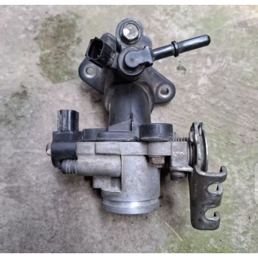 TB / Trotole trotol body honda supra x 125 fi HELM IN kode KYZ original ( seken )