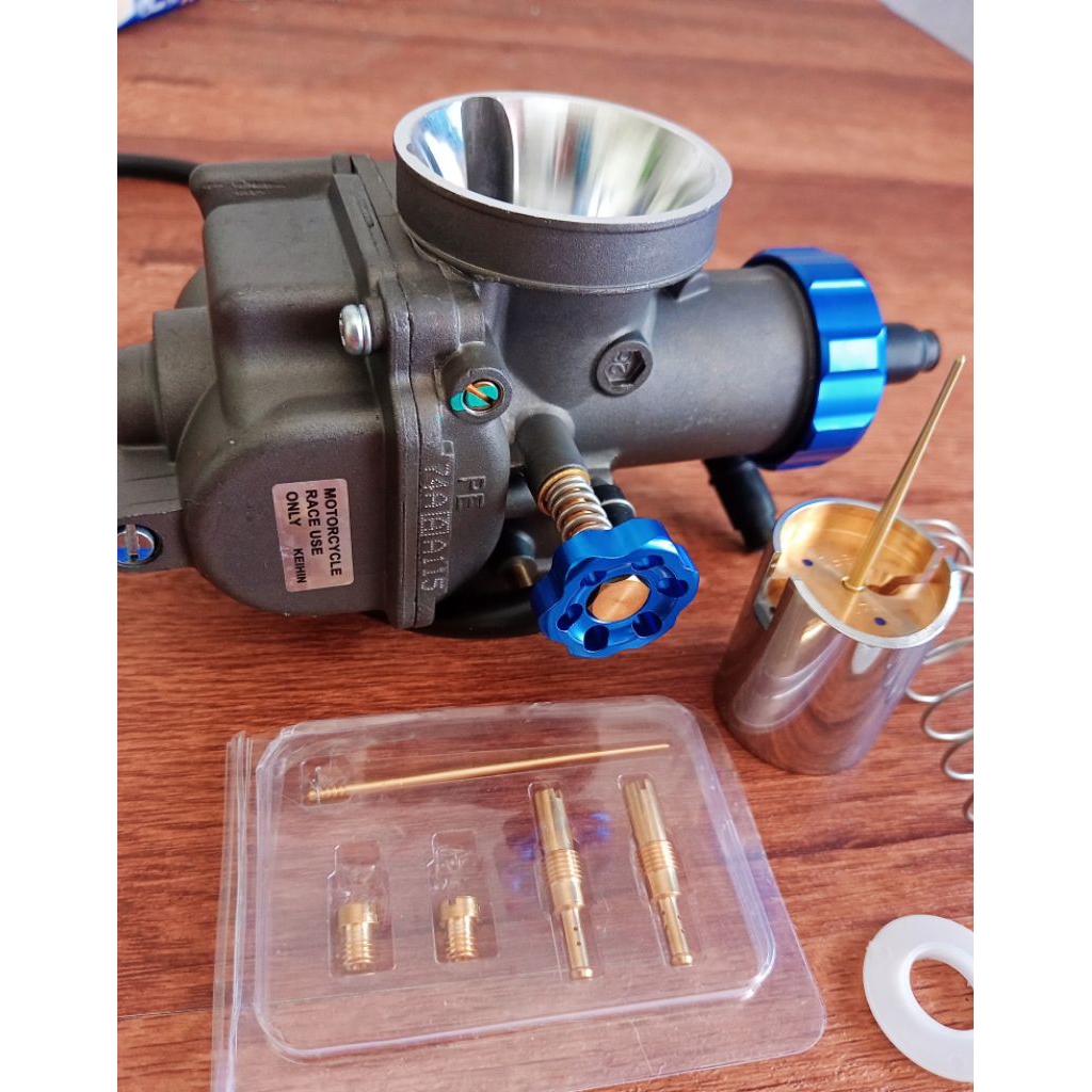 ORIGINAL KARBU PE 28 KEIHIN SUDCO SEKEP KARBURATOR TAHAN GORES ANTI BARET SET JARUM PJ MJ