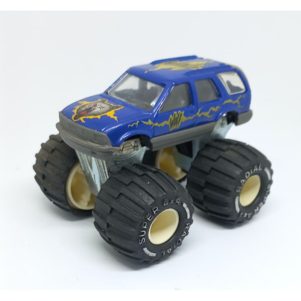 majorette gmc chevy opel blazer jimmy monster trucks loose diecast (t)