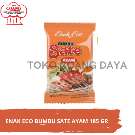 

ENAK ECO BUMBU SATE AYAM 185 GR