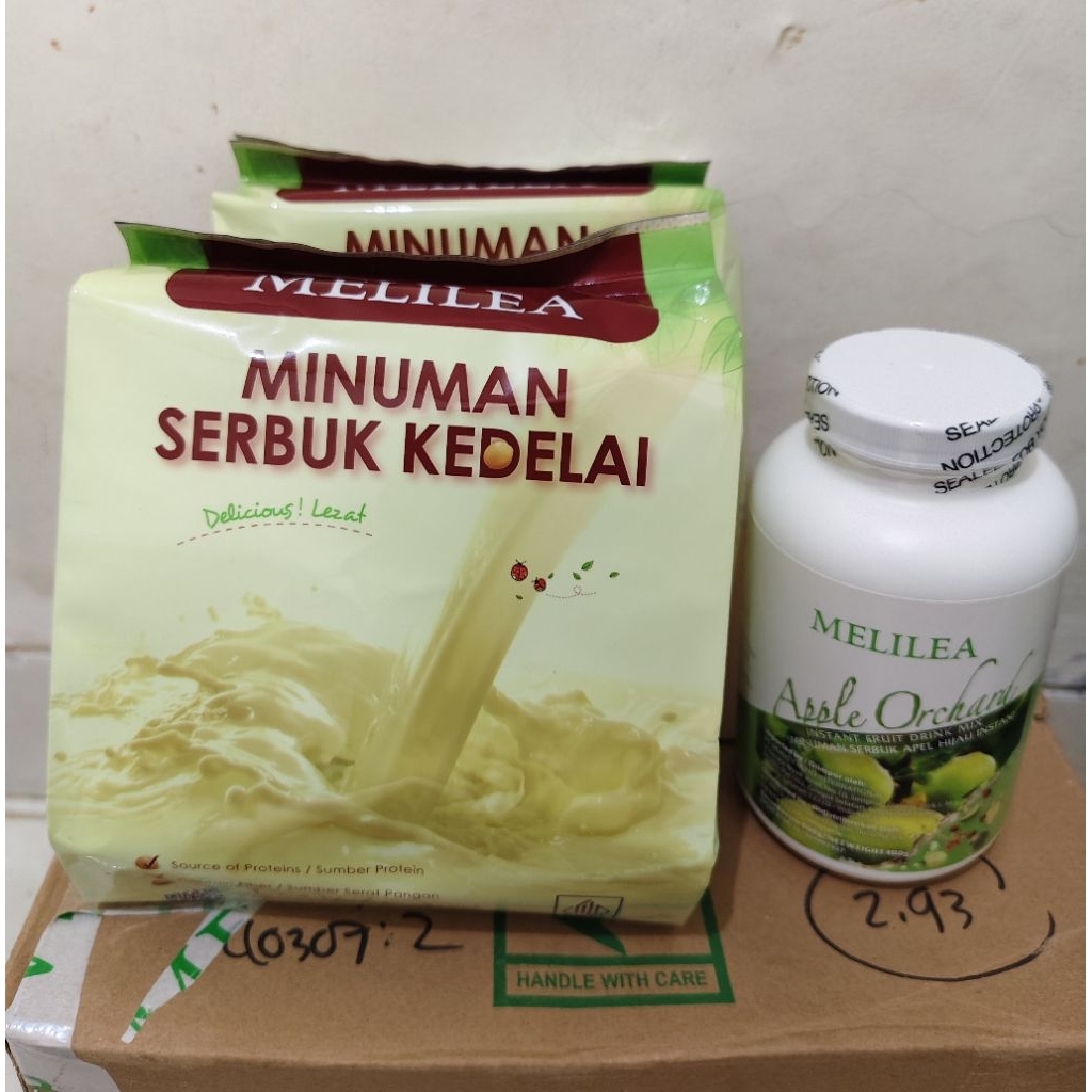 Paket MELILEA Organik Soya Susu Kedelai dan Apple Orchard