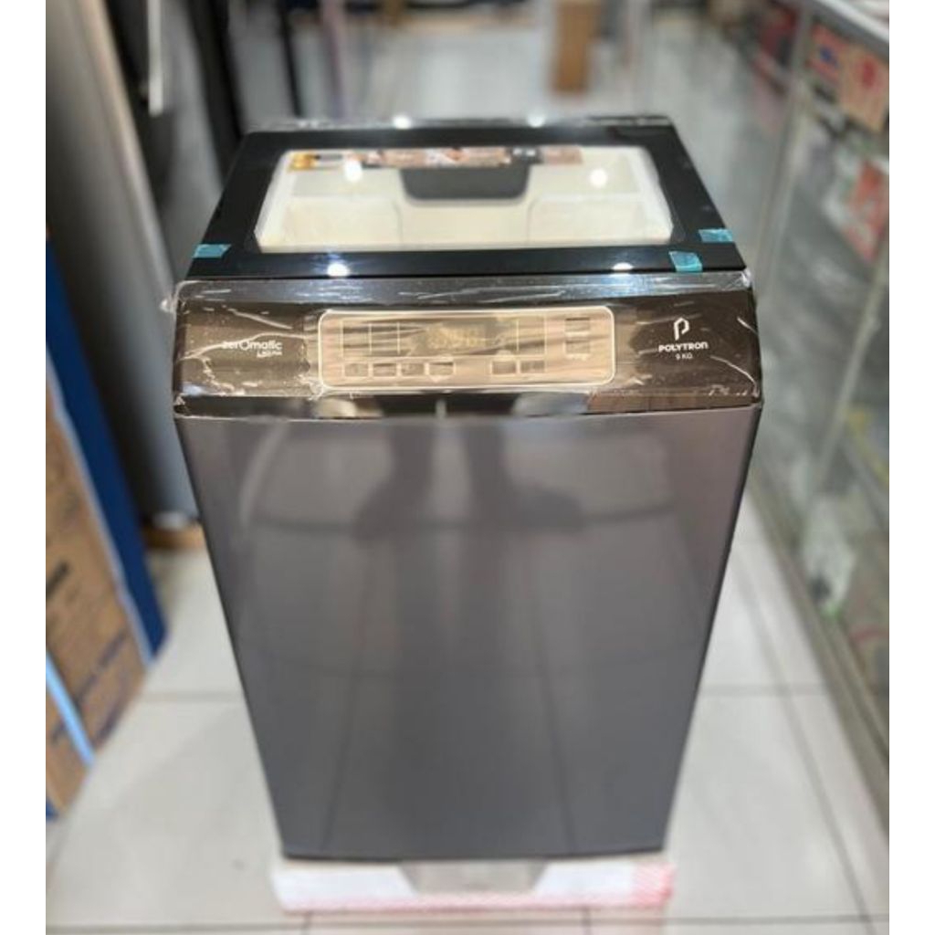 MESIN CUCI POLYTRON 9KG OTOMATIS PAW-9028/9029 ZEROMATIC