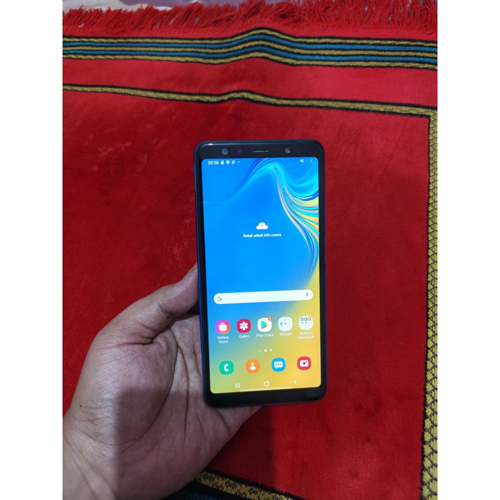 samsung a7 2019 NFc ram 6gb 128gb hp game 4G garansi resmi normal hp bekas murah samsung a51