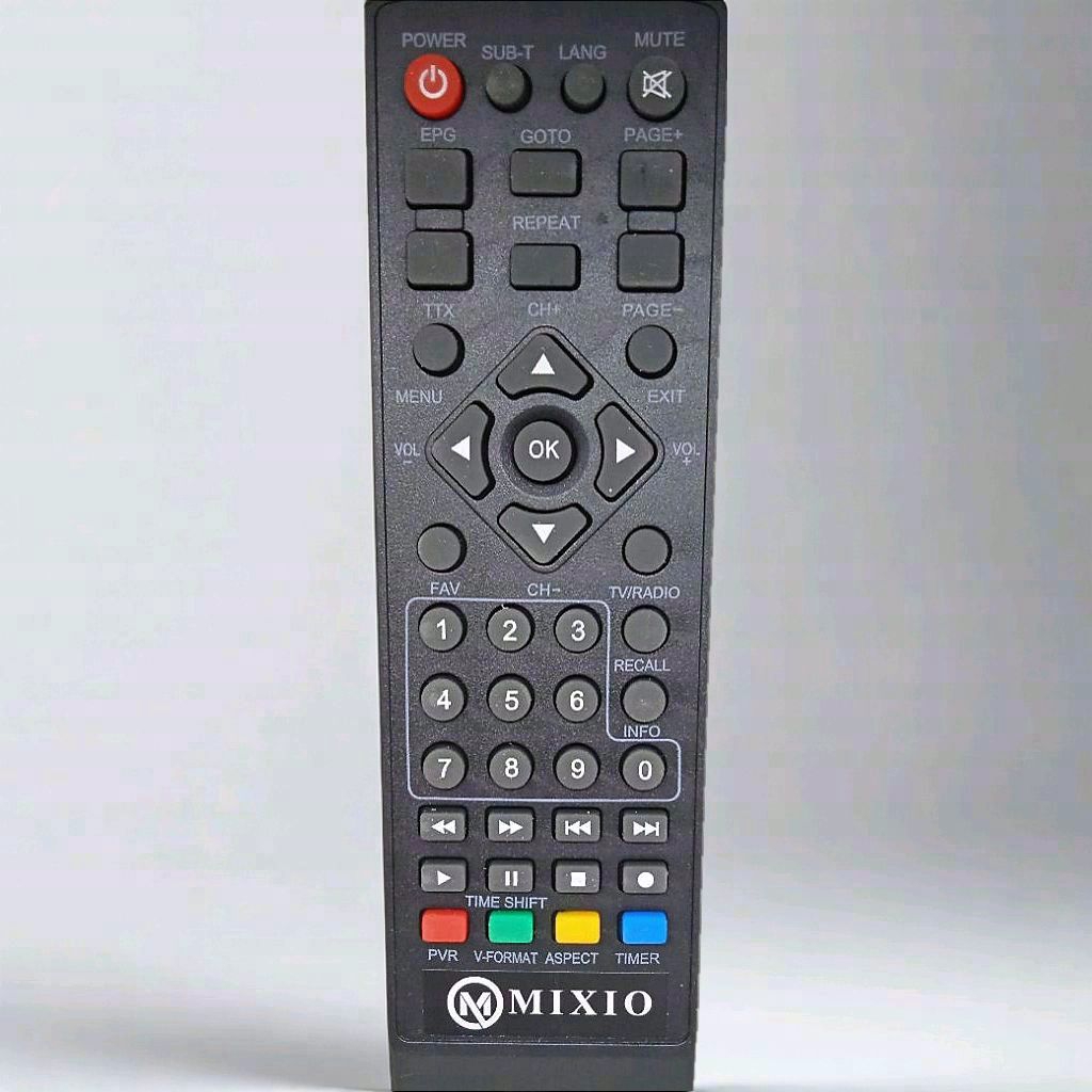 Remot remote STB MIXIO langsung pakai tanpa setting