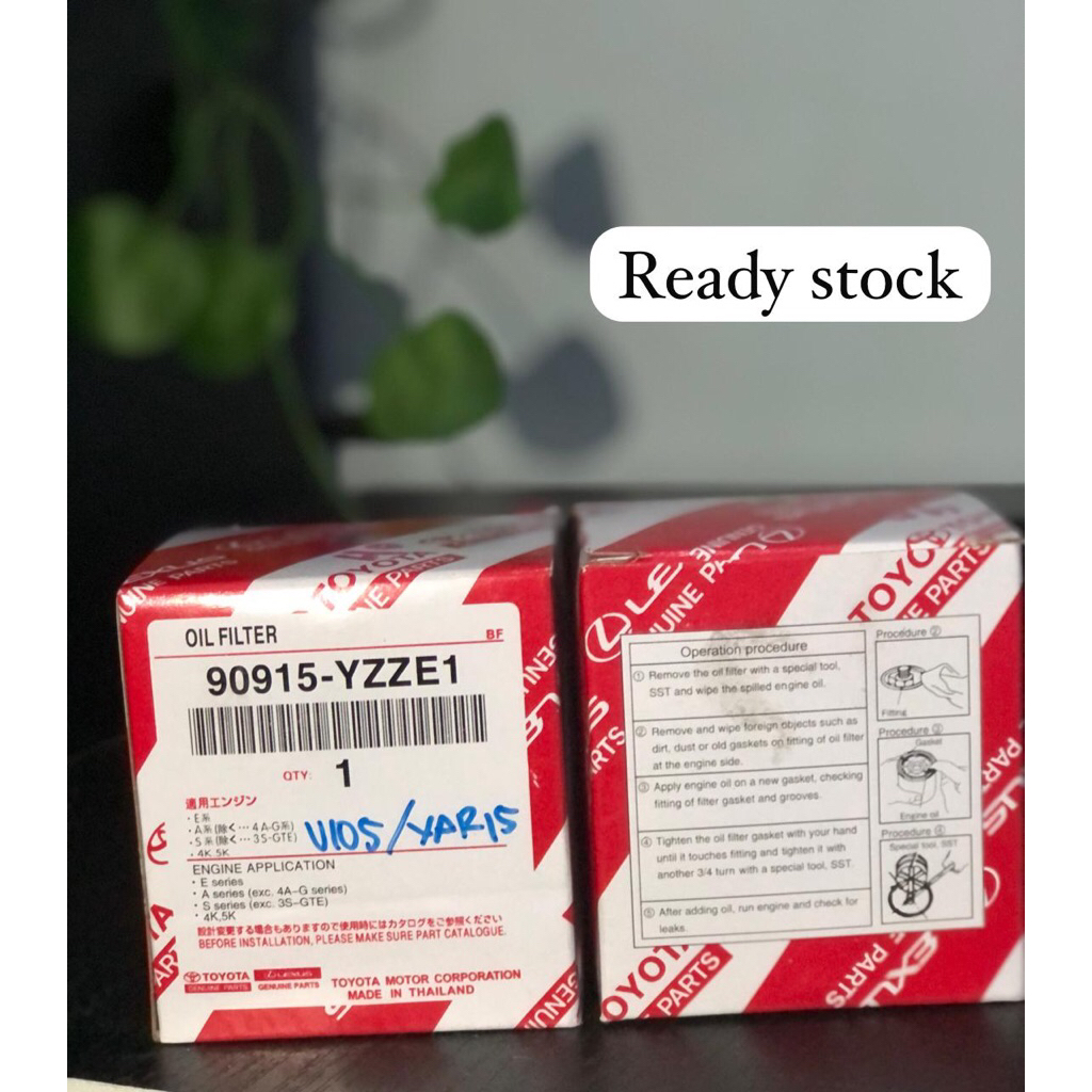 Filter oli Toyota Vios dan Yaris